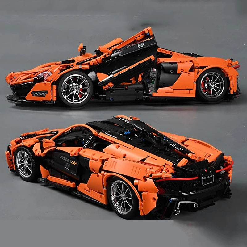 MOULD KING 13090 MOC APP Technical Sports Racing Car Hypercar Model 1:8 Building Block Bricks Puzzle DIY Toy Christmas Gifts Kid