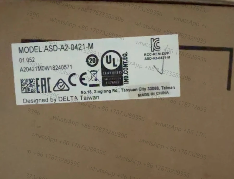 

Second-hand Servo Drive ASD-A2-0421-M ASD A2 0421 M Normal Function Tested OK