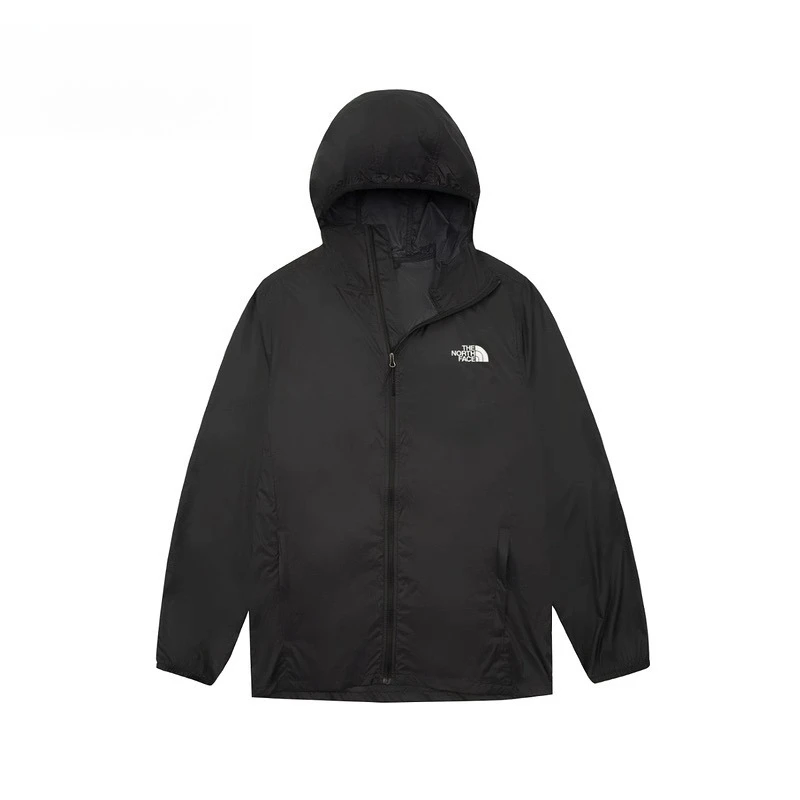THE NORTH FACE Black Men's Breathable Moisture Wicking Lightweight Outdoor Hiking Running Sports UV Protection NF0A8C0TJK31