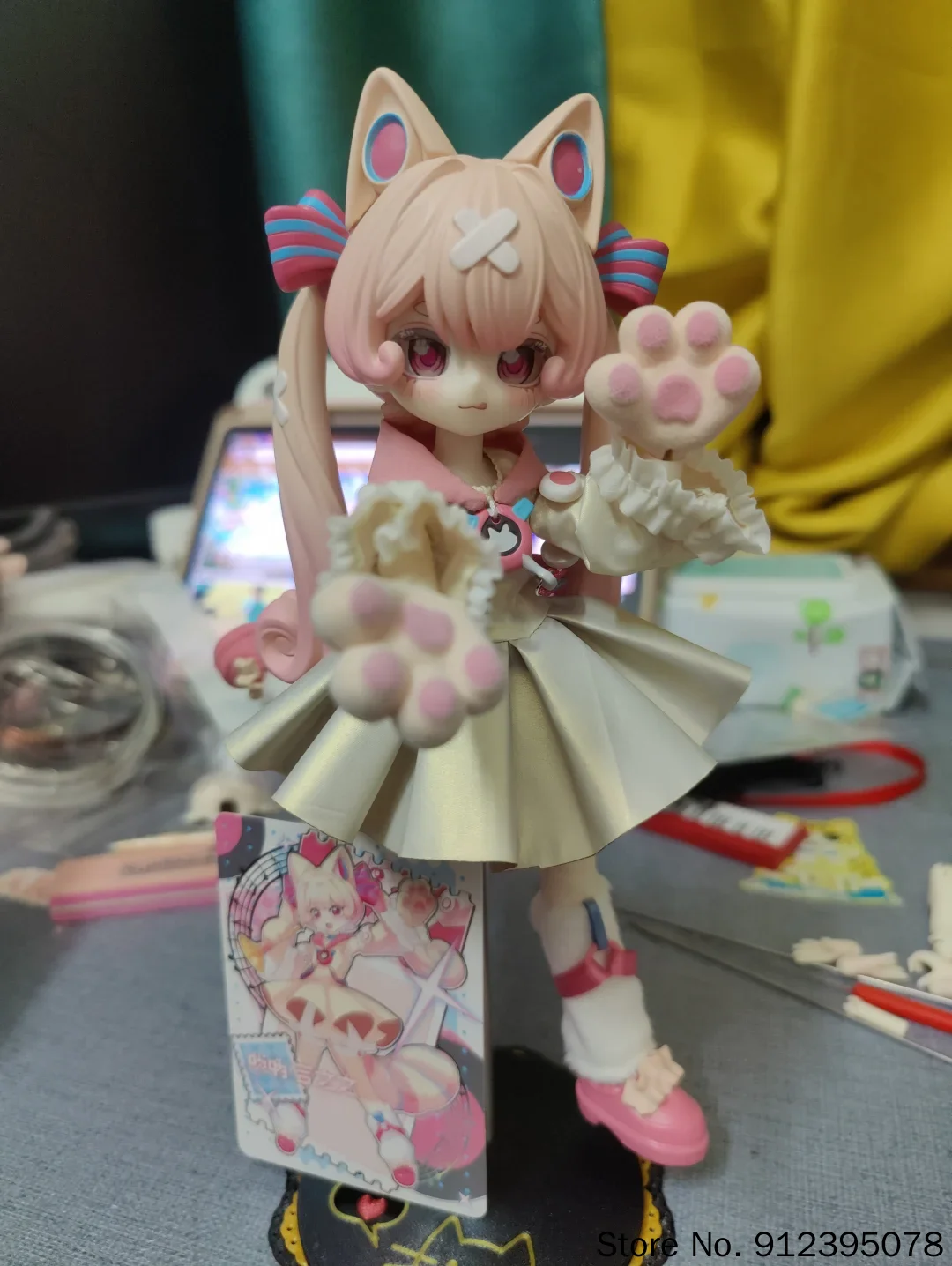 Burning Star Plan Blind Box 1 8 Bjd Mystery Box Kawaii Anime Action Figure Original Band Series Toy Gift For Adult In Stock