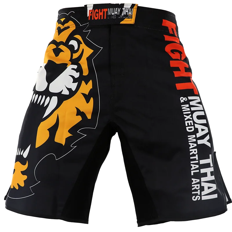 MMA Muay Thai Tiger Shorts, Training Fitness Pants, Kickboxing BJJ Trunks, Sports Pants, Boxeo Sanda Boxing, Fighting Shorts