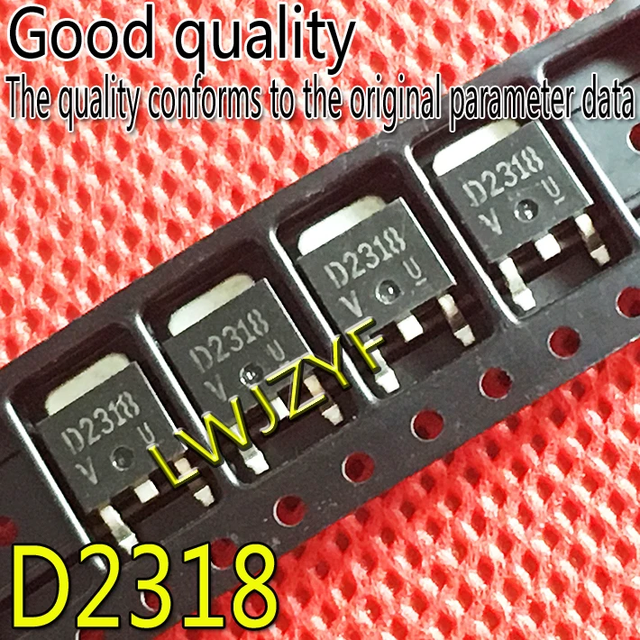 

(5Pieces) New original large chip D2318 2SD2318 TO-252 MOS MOSFET Fast shipping