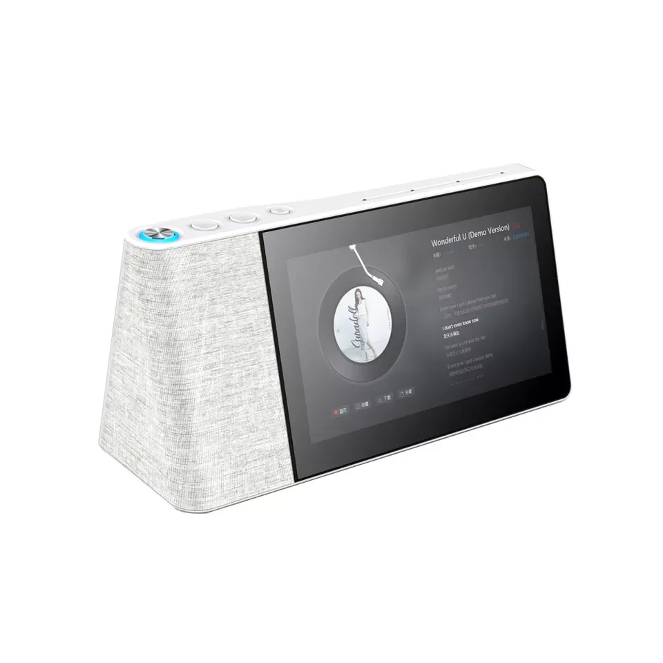 

AI New design smart screen speaker with Alexa Voice Activated AI Smart Speaker with touch screen support IOT control