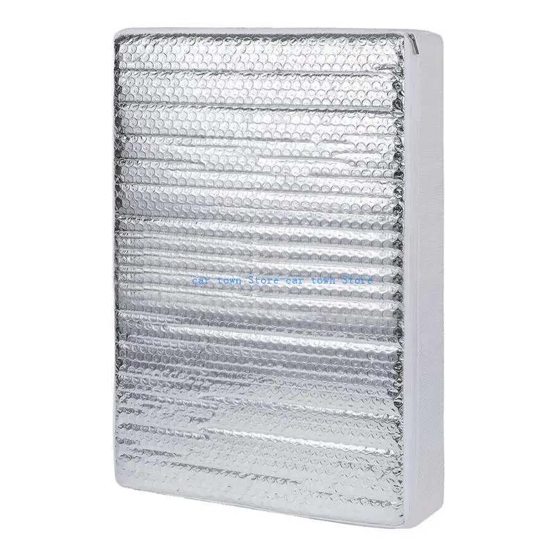 

RXJE Motorhome Vent Insulator 14x14x2.8inch Skylight Insulator Cover, Campers Roof Vent Pillow with Reflective Surfaces