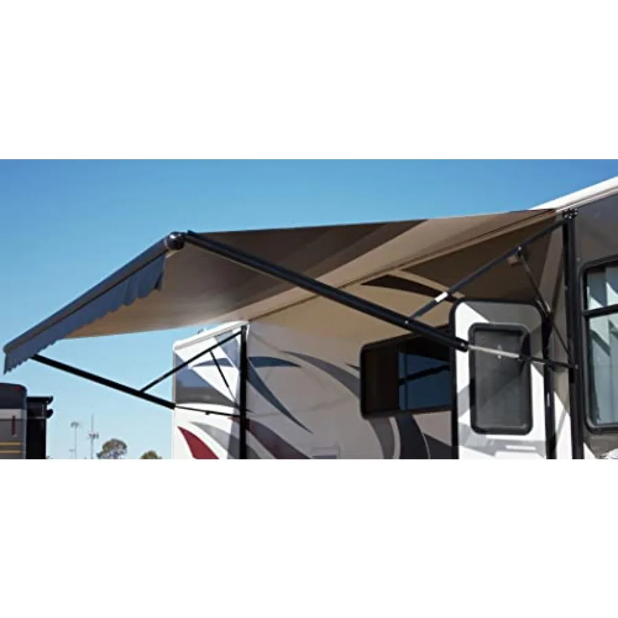ShadePro - Reemplazo de tela para toldo RV - Vinilo resistente a la intemperie - Toldo universal para exteriores para remolque y motor de camper