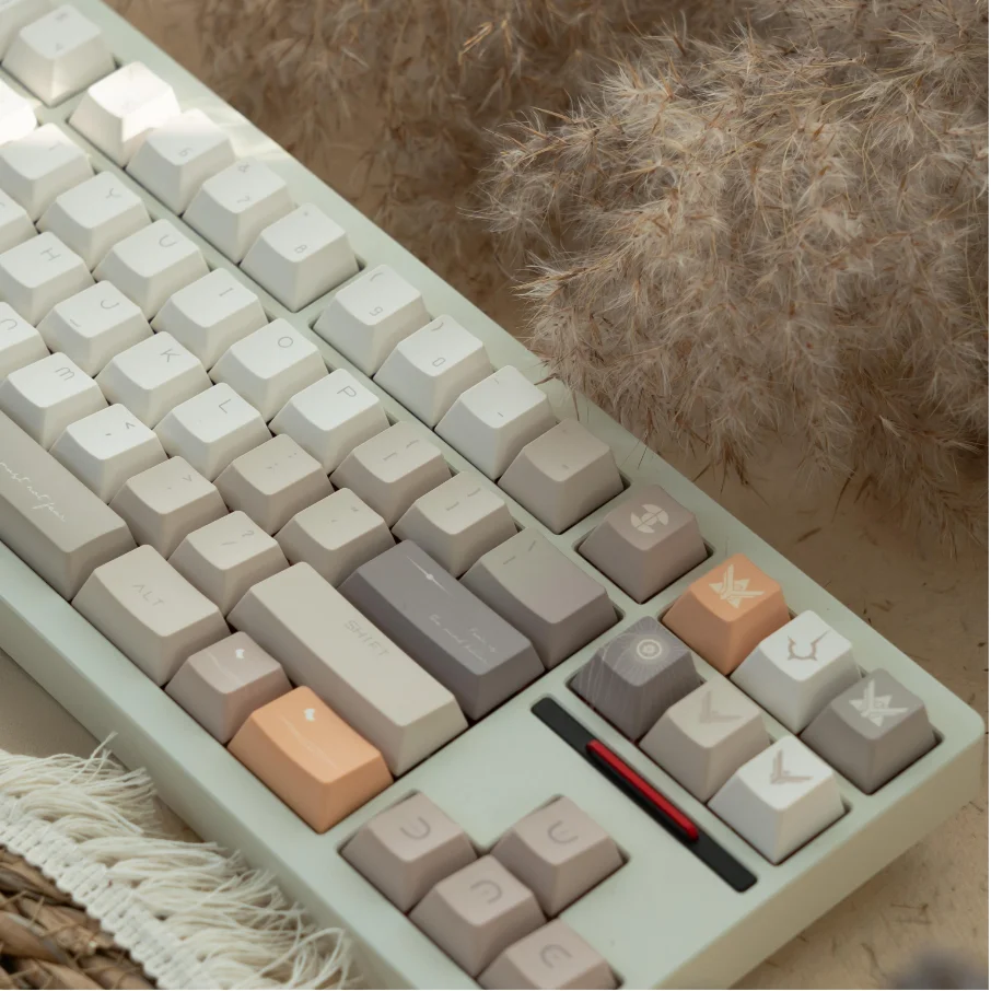 Dune simple theme PBT sublimation keycap original custom keyboard cap new original height