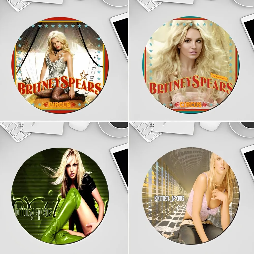 

Singer B-Britney S-Spears Mousepad Rubber Small Speed Version Game Computer Keyboard Office Table Mat PC Laptop Mouse mat