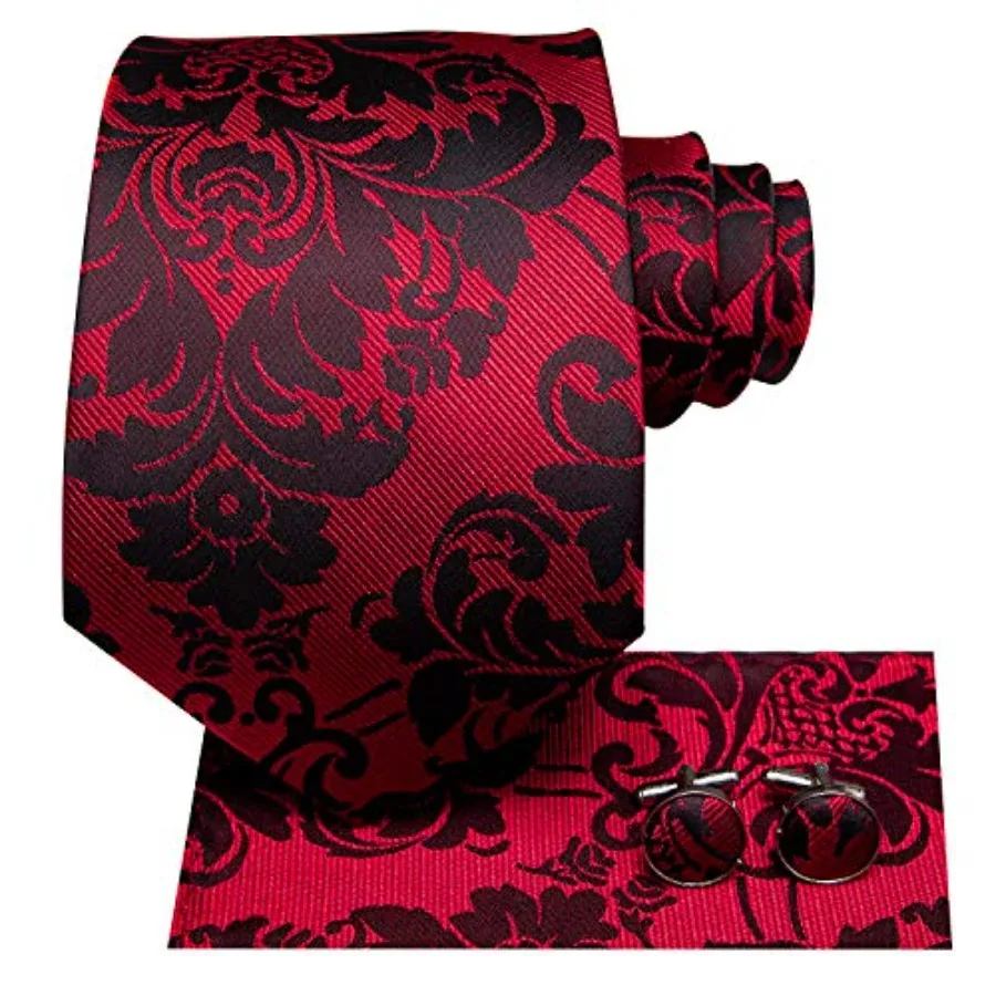 Silk Ties for Men Plaid Paisle - Silk Tie Striped avis et prix