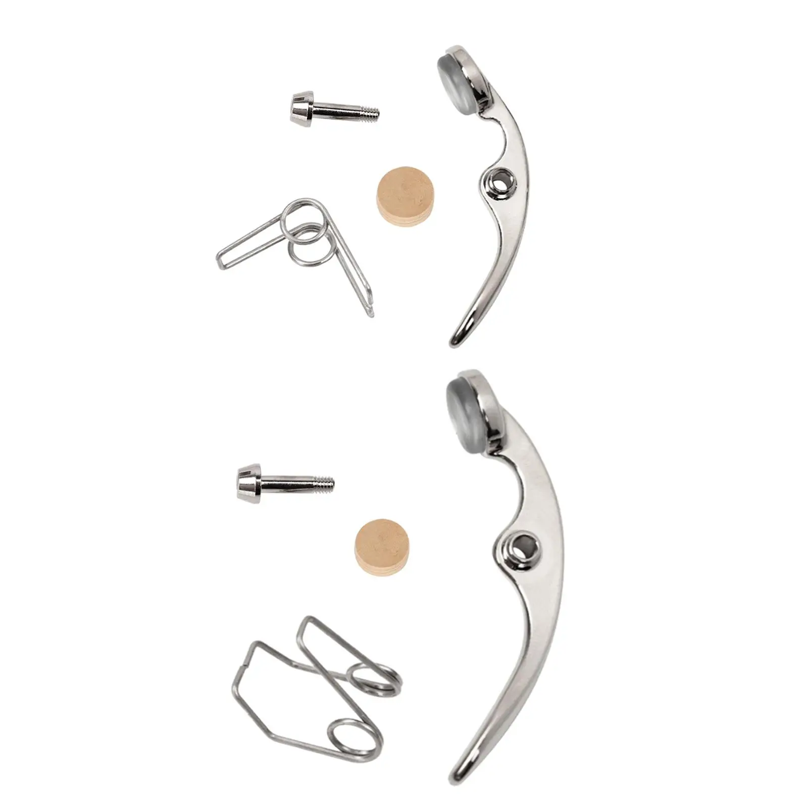 Trumpet Water Key Spit Valve Repair Tool Durable Metal Wood Accessory Set for Brass Instrument Restoration