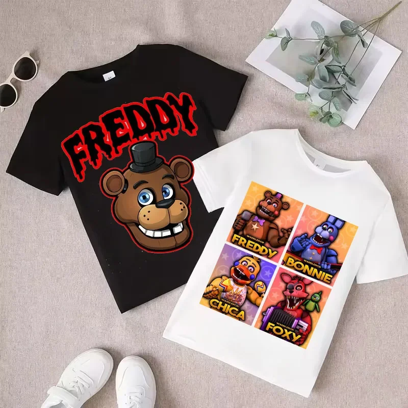 Five nights at freddy tshirt-AliExpress