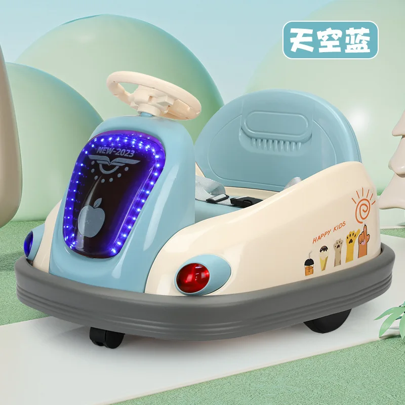 with Remote Control for Home Use Children's Electric Bumper Car, a Battery - Powered Toy Car It's a Children's Ride - on Toy Car
