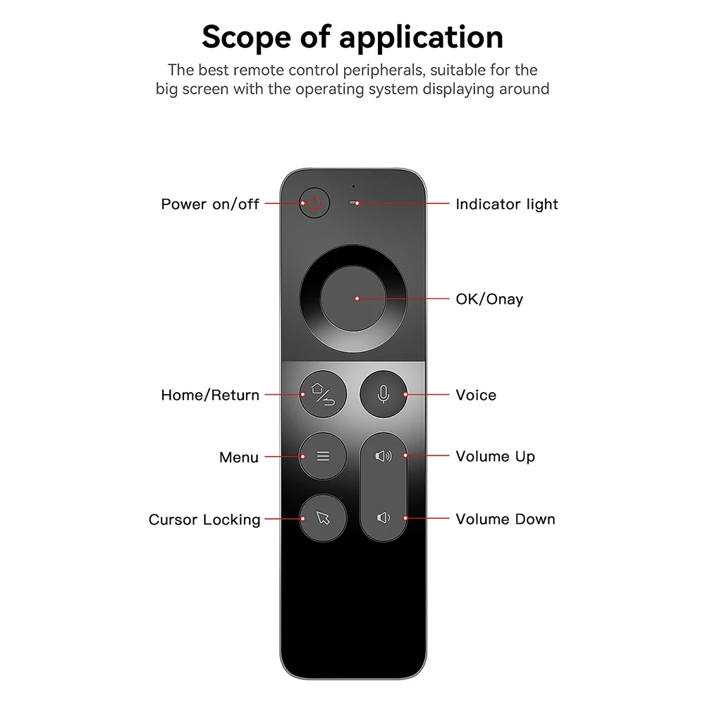 ماوس هوائي W3 لاسلكي 2.4G 6 جيروسكوب صغير للتحكم عن بعد IR التعلم الذكي صوت بعيد مع لوحة مفاتيح كاملة لأجهزة تي في بوكس أندرويد