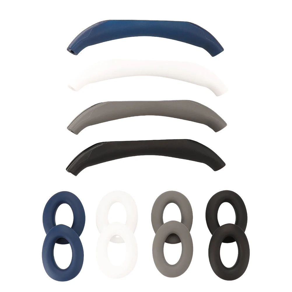 

Soft Silicone Headband Cover For Boses QC45 QC35 QC25 QC15 AE2 Case Ear Pads Headphone Headband Protectors Pad Protector Sleeve