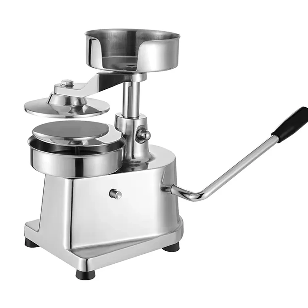 Commercial Manual Hamburger Forming Machine 100/130mm Burger Maker Mini Patty Maker Stainless Steel Meat Pie Machine