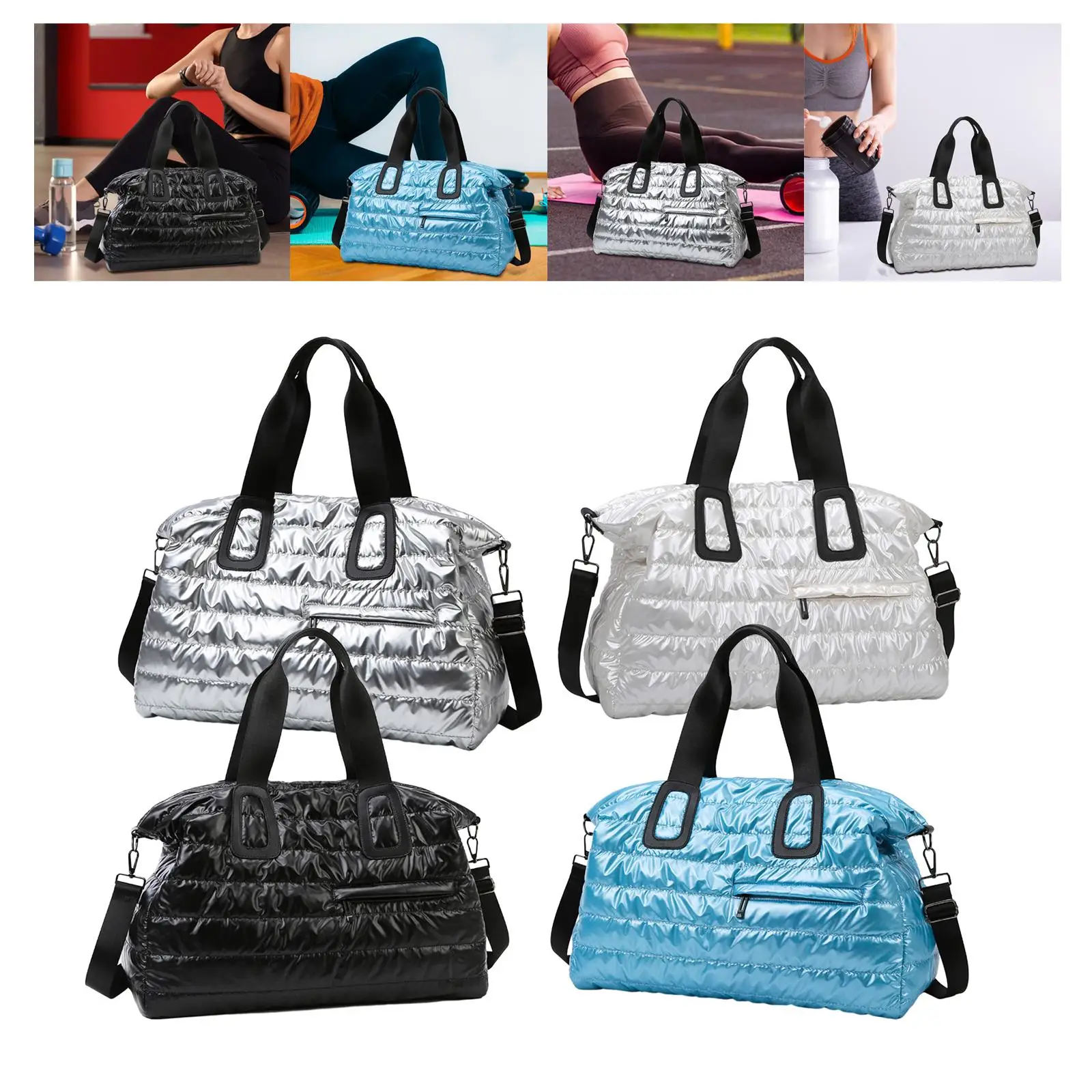 Reise-Reisetasche, Yoga-Tasche für Kleidung, Weekender-Tasche, Sport-Sporttasche, Umhängetasche für Wochenendreisen, Outdoor-Sport, Fitness