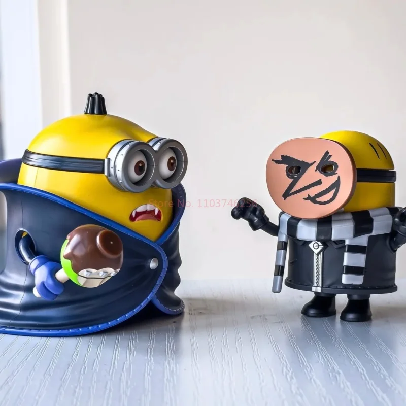 

Genuien Blokees Minions Mokoo Series Vol.1/2/3 Halloween Blind Box Movable Building Block Figure Collectible Model Gift Toy