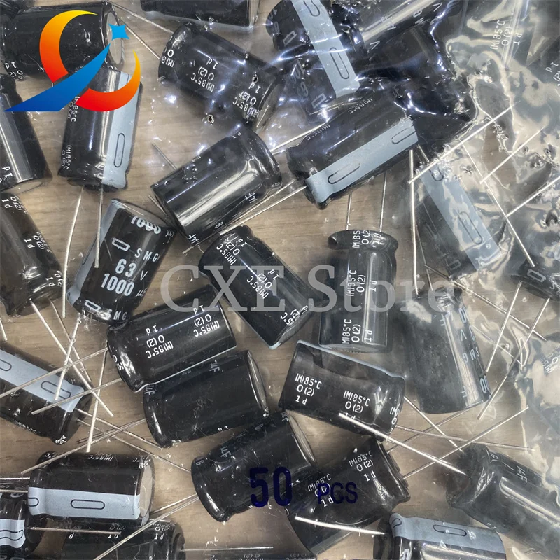 

10pcs 63V1000UF NIPPON NCC SMG Series 16*25mm Aluminum Electrolytic Capacitor NIPPON CHEMI CON ESMG630ELL102ML25S NEW