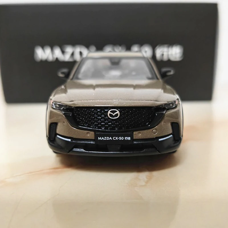 1/43 Alloy 2023 Mazda CX50 SUV Diecast Model Car Vehicle Simulation Boy Toys Gifts Original Box Collection