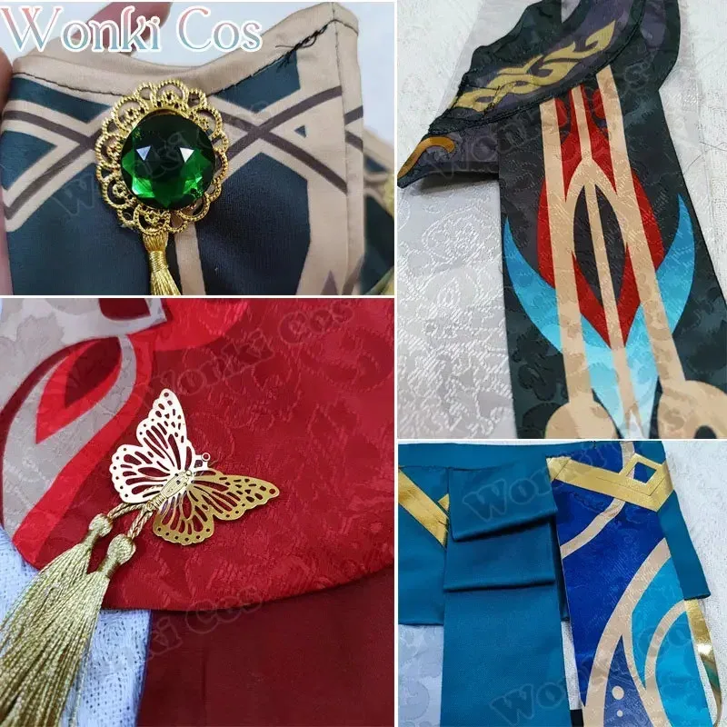 

Костюм Ии, высокое качество, Impact Sumeru Kaveh, парик для косплея, полный комплект для карнавальных костюмов