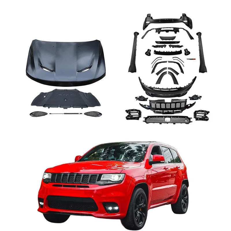 Exterior Facelift Mod Assembly, Include Modified Engine Hood, Bolt‑on Refitting Body Kit Parts Specific 2017‑2020 Vehicle Mo