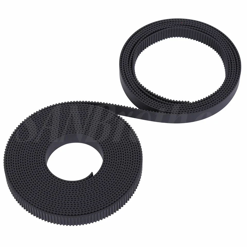 5m/10m//20m/50m/100m lot GT2-6mm Open Timing Belt GT2  Rubber Aramid Fiber Cut To Length for 3D Printer Wholesale