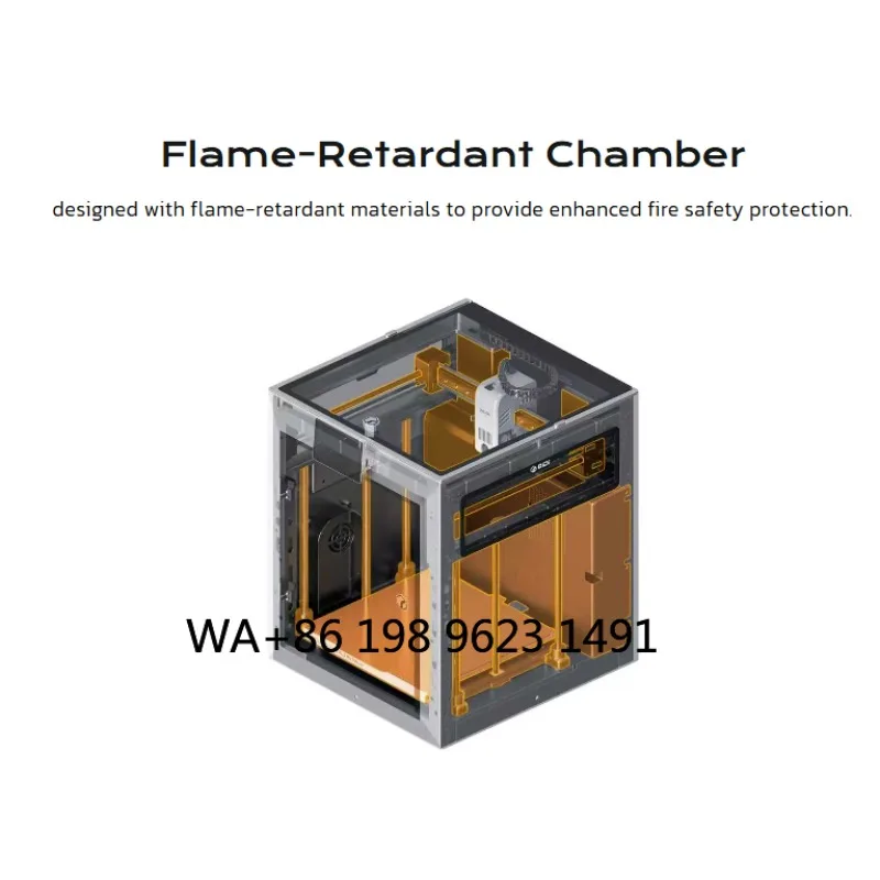 

Industrial Grade Printer Remote Control High Temperature Filaments Support Home Industrial Use