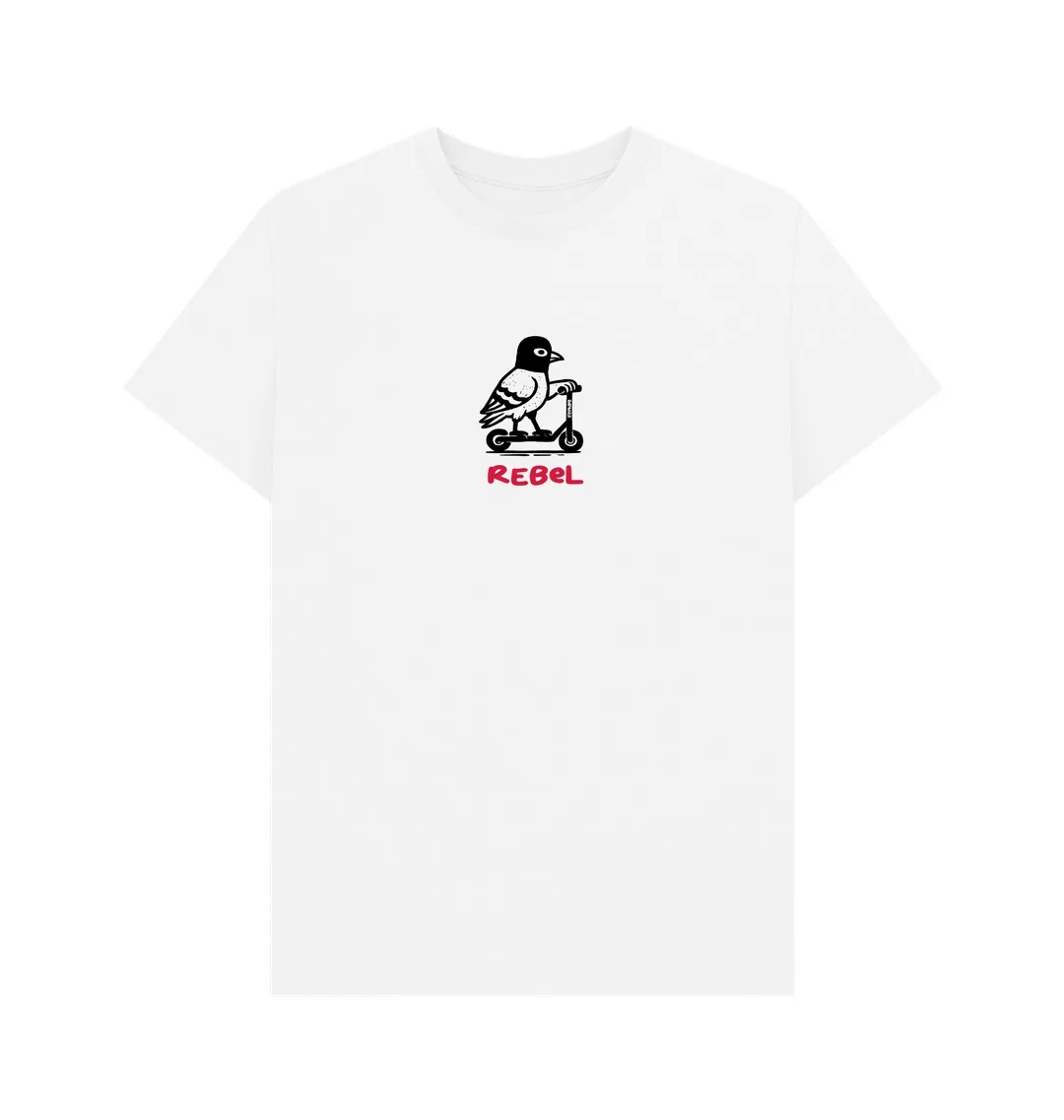 2026 Rebel T-shirt _ Penguin Rebel Shirt Graphic Cotton T-shirt High-end Luxury Unisex Style Both of Men and Women