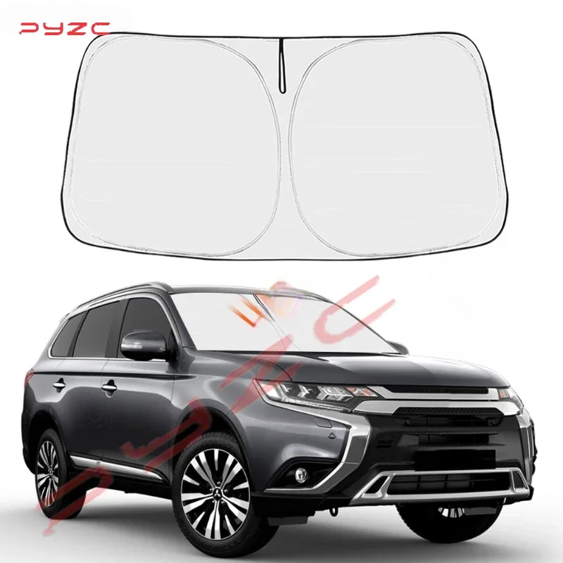 

For Mitsubishi Outlander 2013-2021 Car Sun shade Front Window Shade Cover Visor Windshield Sunshade mitsubishi Accessories