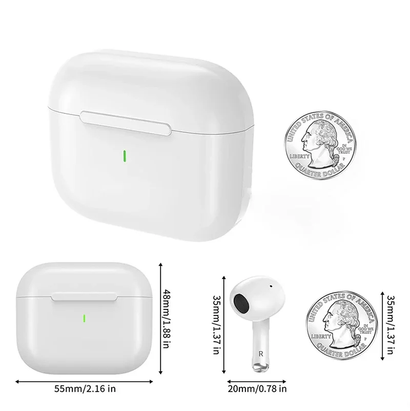 Nuevos auriculares Bluetooth profesionales con cancelación de ruido, inalámbricos verdaderos con auriculares estéreo HiFi, auriculares de baja latencia para juegos y deportes