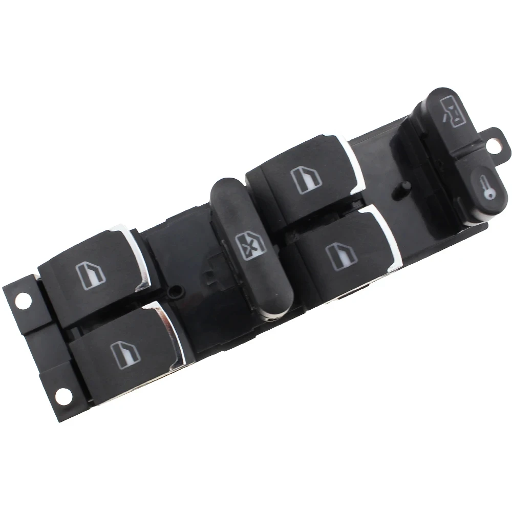 

​Chrome Master Window Controller Switch For Golf GTI MK4 Passat B5 Driver Side 3BD959857 3BD 959 857 1998-2005