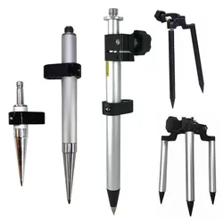 Prism Pole All Size 10/20/30/40/50/60cm Telescopic Rod Mini Bipod Mini Tripod Surveying Instrument Total Station Pole