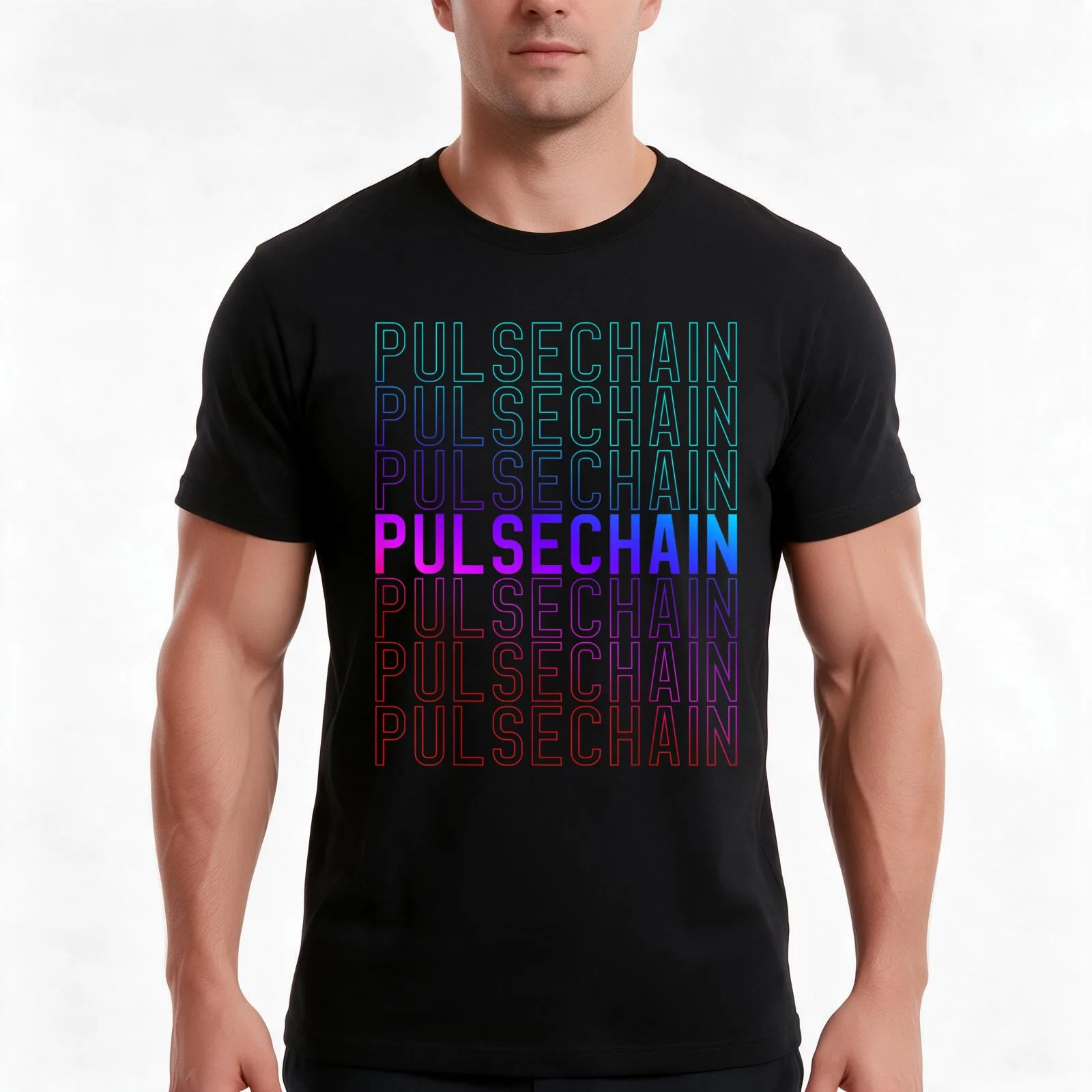PulseChain - PulseChain Crypto HEX Cryptocurrency PLS Sacrifice It All T-Shirt, Summer Casual Cotton Tee, Vintage Graphic Print