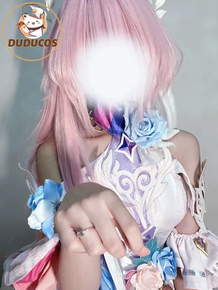 IN STOCK Cyrene SP Cosplay Costume Game Honkai: Star Rail DUDU-R HSR Women Cute Dress Cyrene Halo Cosplay Mental Accessories
