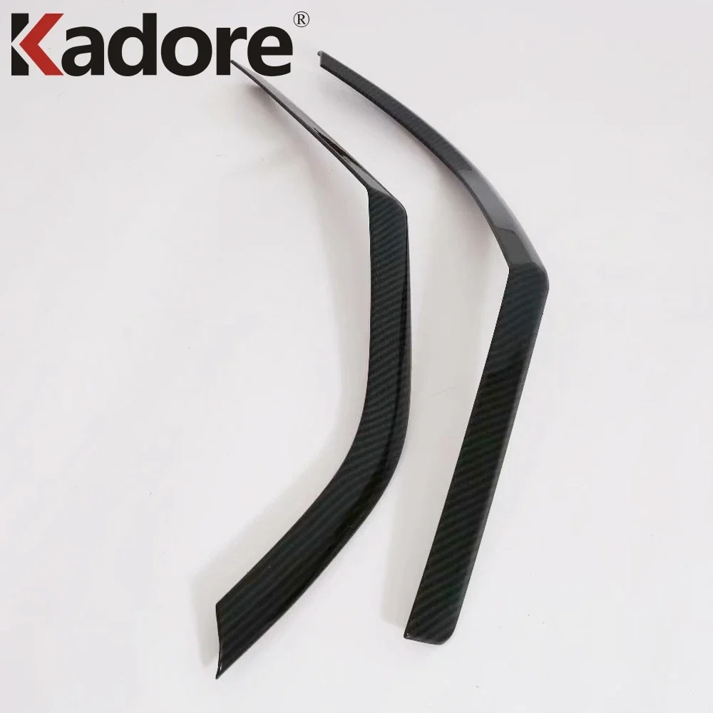 

Rear Fog Light Lamp Eyebrow Cover Trim For Hyundai Santa Fe 2019 2020 2021 Chrome Car Tail Foglight Eyelid Strip Accessories