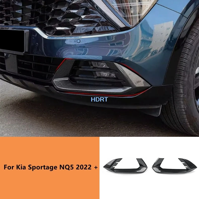 

Для Kia Sportage NQ5 2022+ Накладка на передний бампер, рамка противотуманной фары, защитная декоративная накладка, аксессуары, внешний стикер