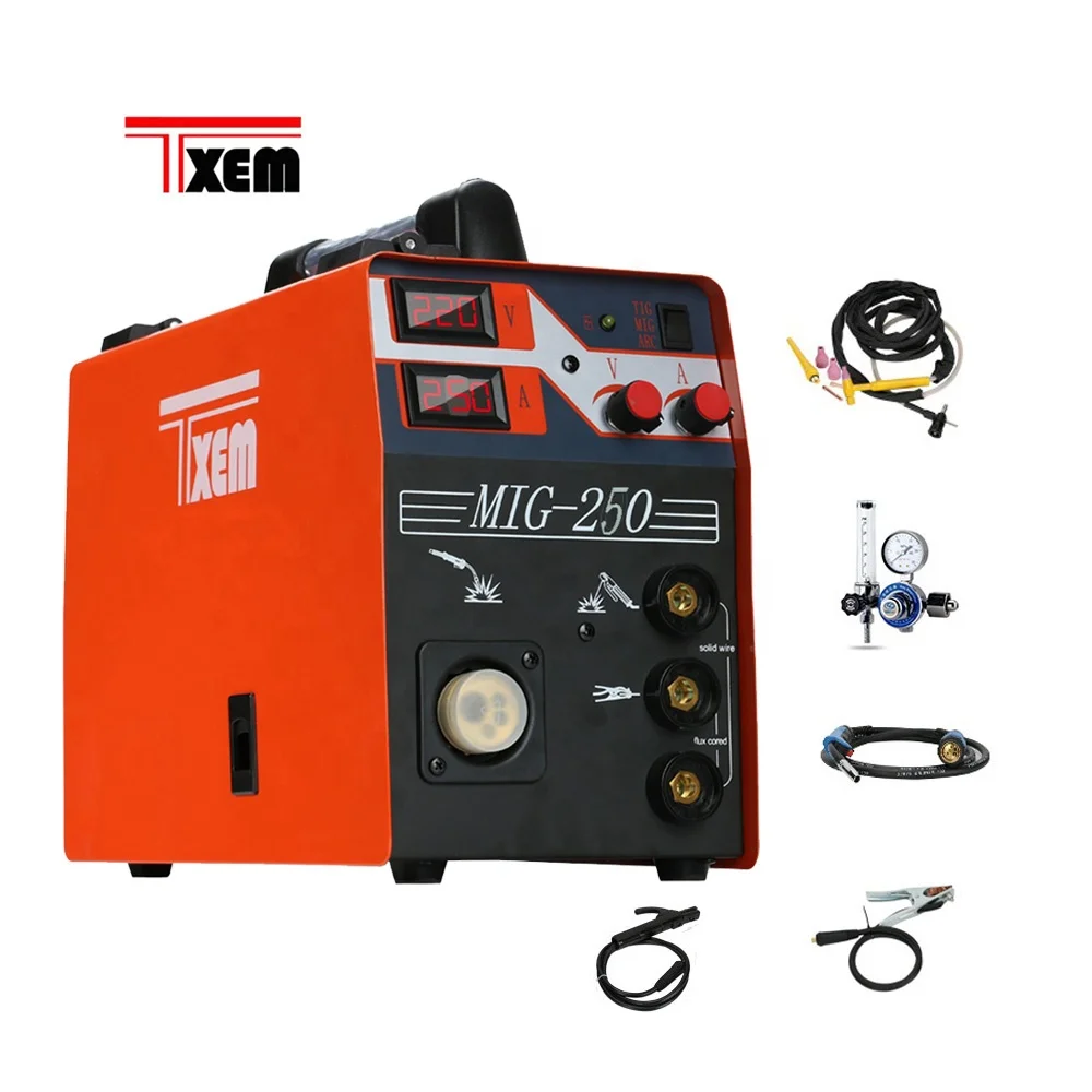 Wholesale Synergic Multi Process Mma Mig Tig Gas Gasless Co2 Welding Machine 110V 220v