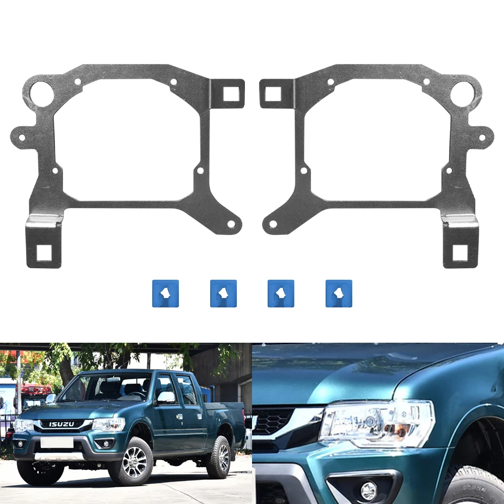 

Taochis Car-Styling Adapter Frame Headlight Bracket for ISUZU D-MAX High configuration LED headlamp 2020-2021