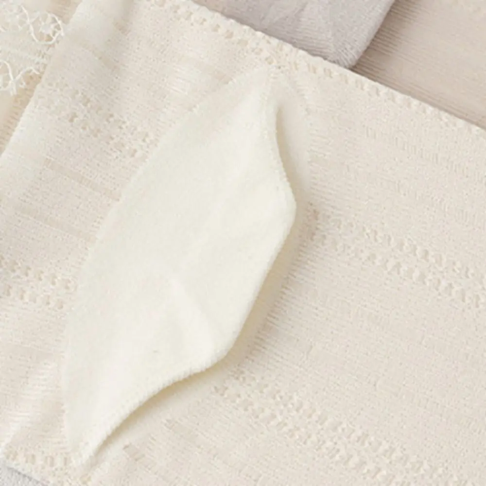 3Pairs Cute Ruffle Mesh Bowknot Socks Ballet Style Breathable Mid Tube Socks Lolita Female Hosiery Sweet Socks Women Lady