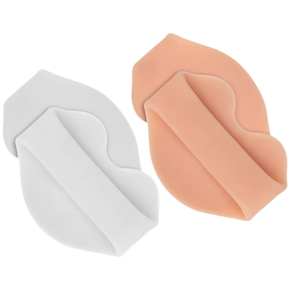 

2 Pairs Forefoot Pads Cuttable Inserts Lightweight Breathable Anti-slip Metatarsal Supports Pain Relief Cushions