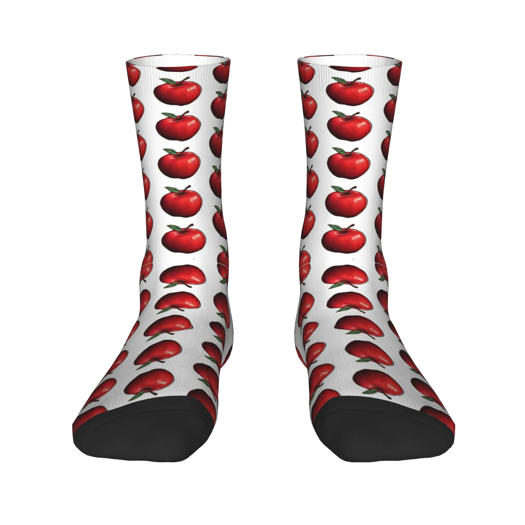 Apple   Socks  Casual Stockings Adults Men Comfortable Climbing Socks Autumn Design Anti Sweat Socks