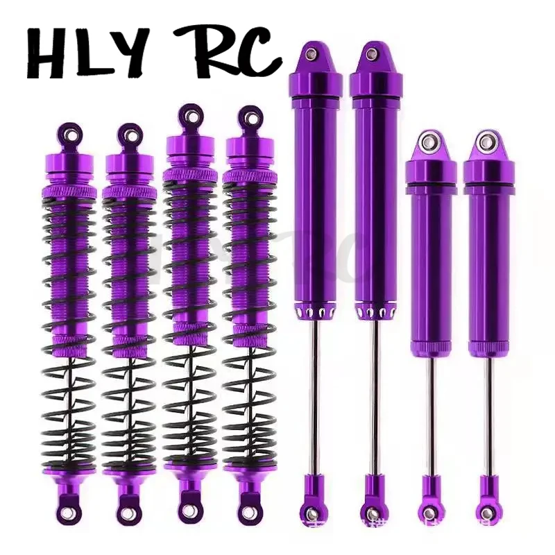 8Pcs Aluminum Alloy Front Rear Oil Hydraulic Shock Absorber 135/138/160mm for RC Car Traxxas 1/7 UDR Unlimited Desert Racer