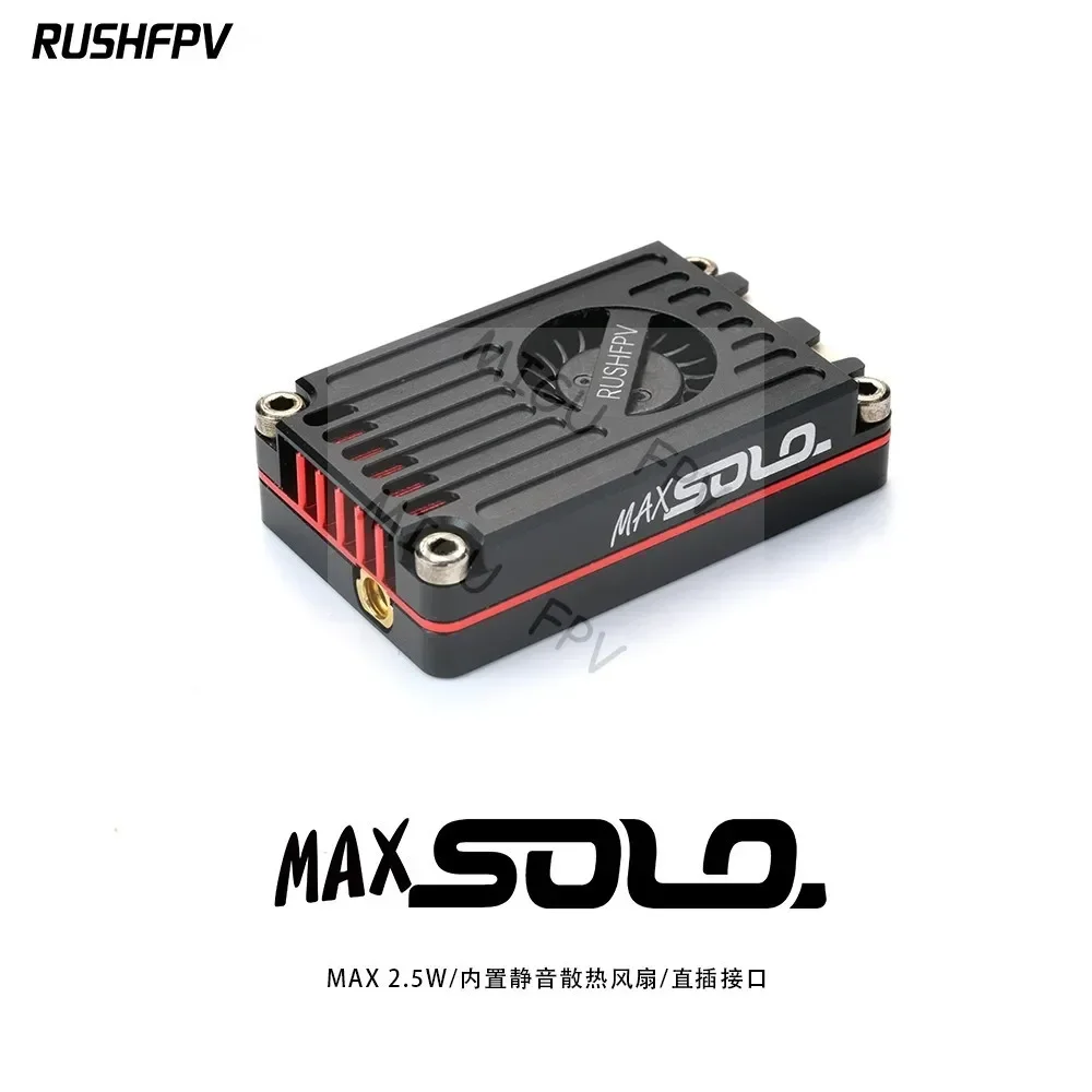 Rushfpv Max Solo Image Transmission Cnc Shell 1.6W/2.5w High Power Fpv Crossover Aircraft Fixed Wing Long Range Navigation