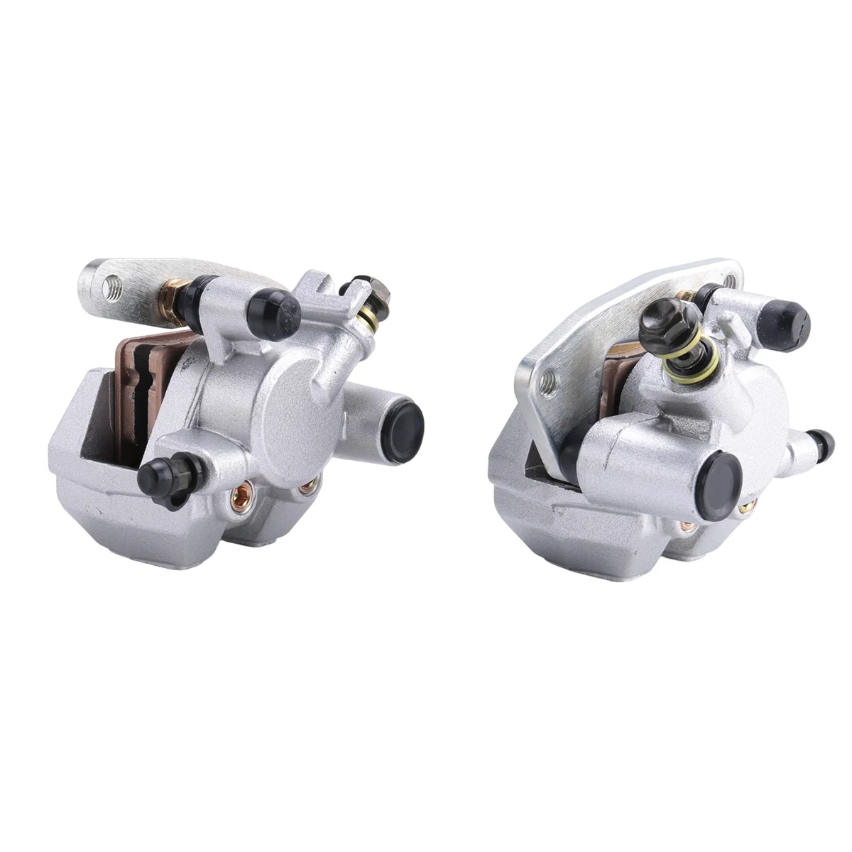 1Pair Motorcycle Brake Caliper Lower Pump Assy for Yamaha ATV Grizzly 600 660 1998-2008 4WV-2580T-10-00 4WV-2580U-10-00