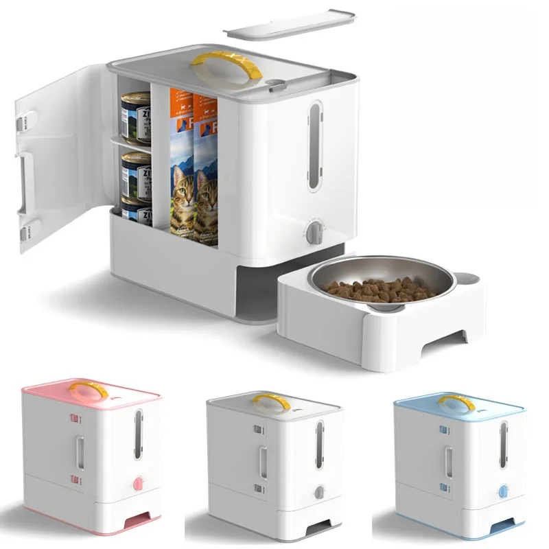 

Pet Snack Storage Box Sealed And Moisture-Proof PP Plastic Portable Outdoor Pet Food Storage For Various Types of Pet Snacks