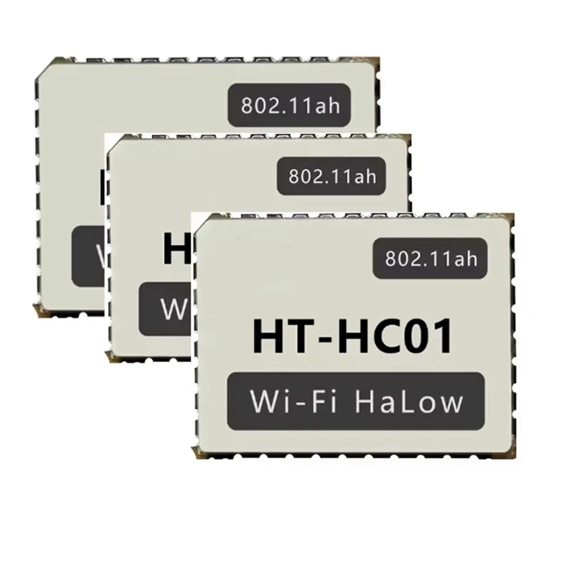 

ABZW 3Pcs HC01 Wifi Halow Module 902-928MHZ Dual Band 32.5Mbps Long Range High-Speed Data Transfer Wireless Access Iot