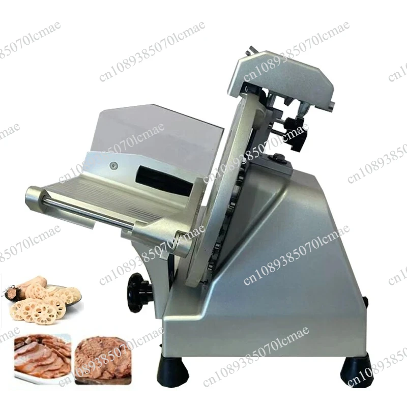 240W Electric Deli Food Slicer Adjustable Thickness Commercial and Home Use Cut Meat Cheese