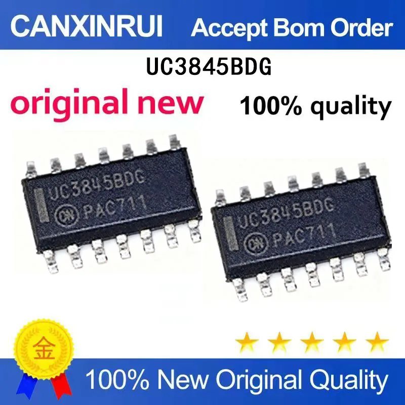 (5-100 Pieces)Brand new original UC3845BDG UC3845BDR2G SOP-14 spot chip IC