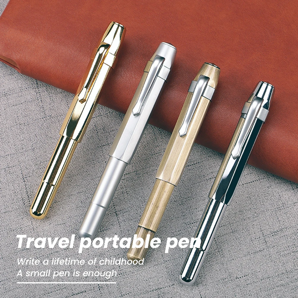 115mm Mini Pocket Pen High-grade Business Fountain Pen Office School Commemorate Gift Student Stationery