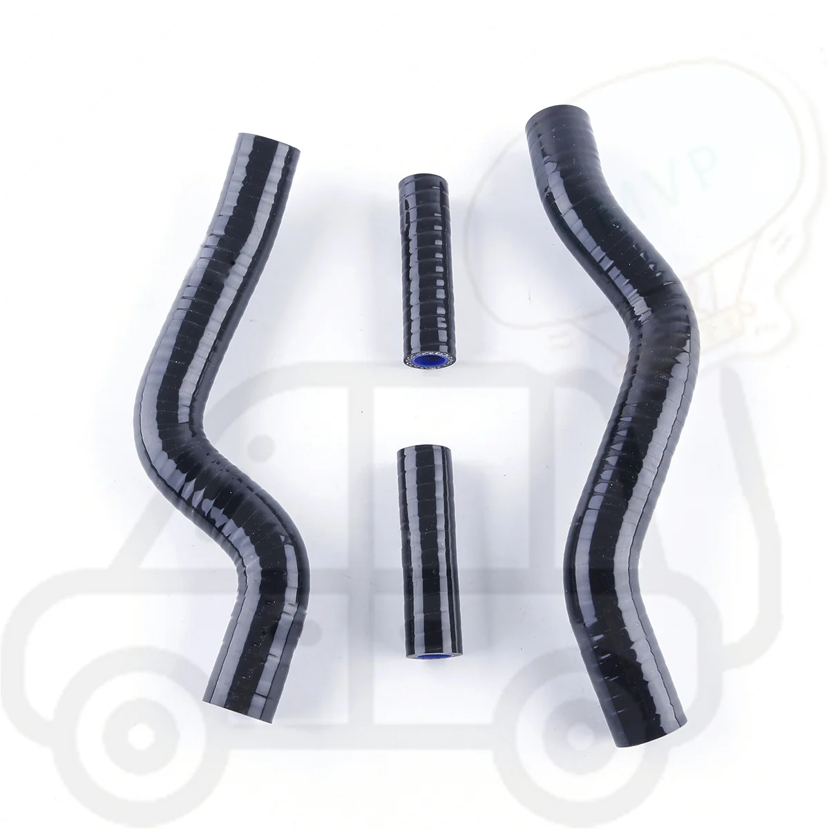 4PCS Motorcycle Silicone Radiator Coolant Hose Kit For 2001-2008 Suzuki RM250 RM 250 2002 2003 2004 2005 2006 2007