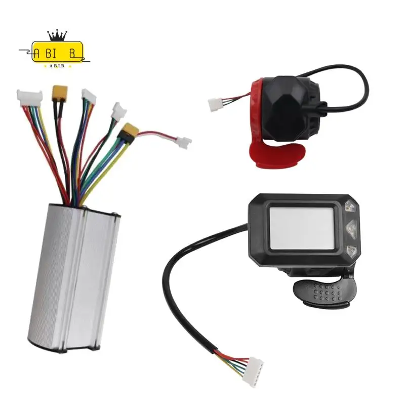 

ABIB-24V 250W Комплект контроллера складного скутера Электрический скутер Тормозной акселератор Комплект дроссельной заслонки Простота установки